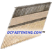 Air nails - 21 degree - 28 degree or 33 degree stick nails and air nailers. 2 inch to 6 1-4 inh length, wire collated stick nails for Stanley Bostitch 28 degree nailers. Buy 21 degree plastic collated nails for Stanley Bostitch, DeWalt, DuoFast or Hitachi. Plastic collated stick nails for Makita, Paslode or Senco air nailers. Shop for 33 degree paper tape collate stick nails are here now at ocfastening.com!