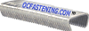 Stainless steel hog rings, aluminum hog rings and galvanized hog rings for manual Spenax hog ring pliers and pneumatic hog ring tools are online at ocfastening.com