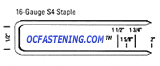 Buy air staplers and pneumatic staples online at DS Manco. Heavy wire staples - 14, 15, 15 1-2. 16 or 17 gauge staples are available in 1-2 inch, 7-16 inch or 1 inch crown widths. Use in Bostitch, DuoFast, Paslode, Senco air staple guns.